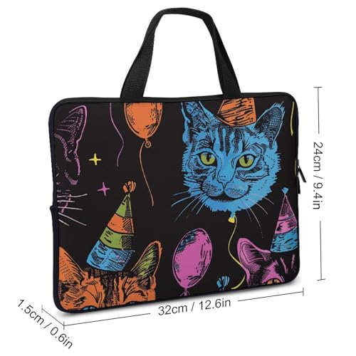 Bolso maletín para portátil unisex 10 pulgadas miniatura 3