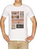 entradas antiguas Cómodo Entradas Antiguas Camiseta Hombre Blanco
