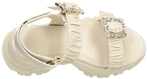 ランダ『ビジュー×ギャザーベルトスポーツサンダル（PR31263）』