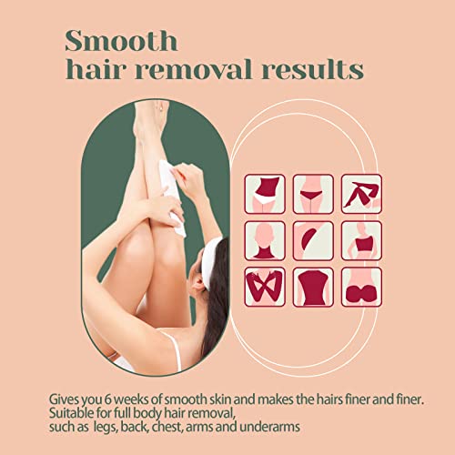 Waxfans Waxing,Easy To Use,Waxing Kit For Women Men,Suitable For Beginners Waxing At Home,Long-Lasting Hair Removal Effect Enjoy Sexy Skin,Great Gift Waxing Kit #TOP2