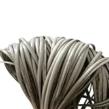 Cozylkx 50 Meter Flache Kunststoff-Rattanstreifen, 8 Mm Dickes Synthetisches Rattan-Webmaterial Für Die Reparatur Von Korbmöbeln, Korbherstellung