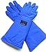 Inf-way Cryogenic Gloves Low Temperature LN2 Liquid Nitrogen Protective Gloves Cold Storage Safety Frozen Gloves Elbow Length/19