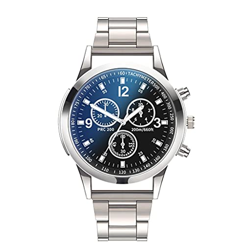 Uhren Herren Armbanduhr Quarz Uhr Herrenuhr Quarzuhr Sportuhr Outdooruhr Watch für Männer 2022 Herren Mode Militär Uhren Luxury Uhren Quarzuhr Edelstahl Zifferblatt Lässige Armbanduhr
