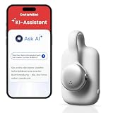 SwitchBot KI MindClip, Diktiergerät Transkription&Zusammenfassungen, 64GB