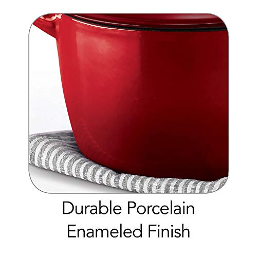 Tramontina Round Dutch Oven 7qt Red thumbnail 4