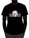 Emazing Lights DJ Dank Head Sound Activated Light Up Rave Tee (Large)