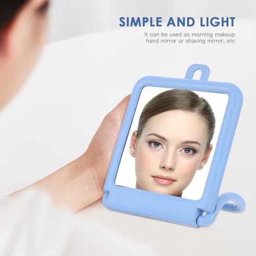 Espejo para maquillaje con soporte y ganchos colgantes miniatura 4
