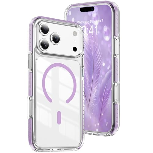 Coque anti-jaunissement iPhone 17 Pro Max fine et compatible Magsafe antichoc