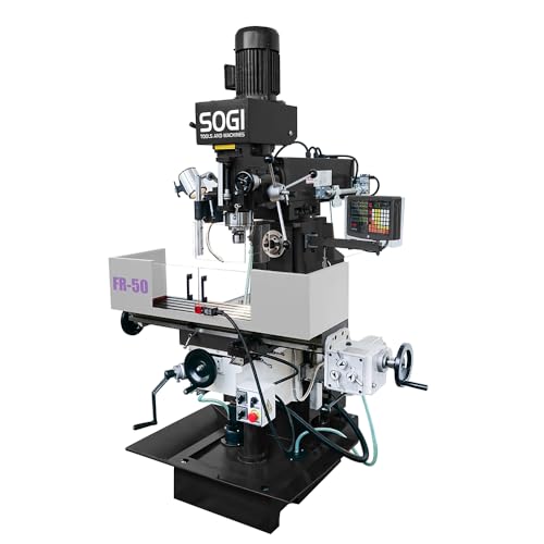 SOGI FR-50 Fresatrice fresa verticale orizzontale visualizzata 3 assi automatica ISO40