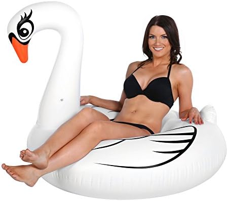 Giraffe - Swan Pool Float - Over 4ft Inner Tube
