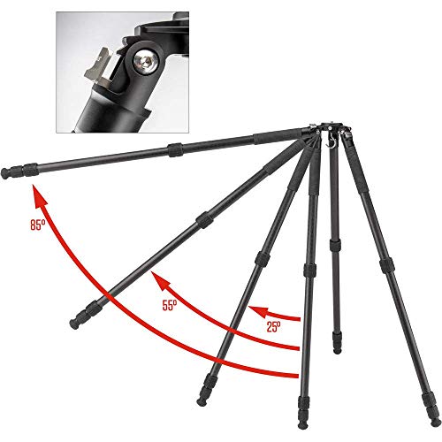 Robus Rc-8860 Vantage Series 5 Carbon Fiber Tripod - #TOP2