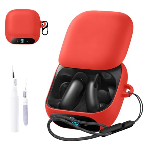 Soundcore Liberty 5 Pro�P�[�X�J�o�[�ANOUKAJU �C���z���ی�J�o�[(�J���r�i+�X�g���b�v+�N���[�j���O�y���t��)�����h�~�A���h�~�A�ϏՌ��ASoundcore Liberty 5 Pro�p�P�[�X(���b�h)