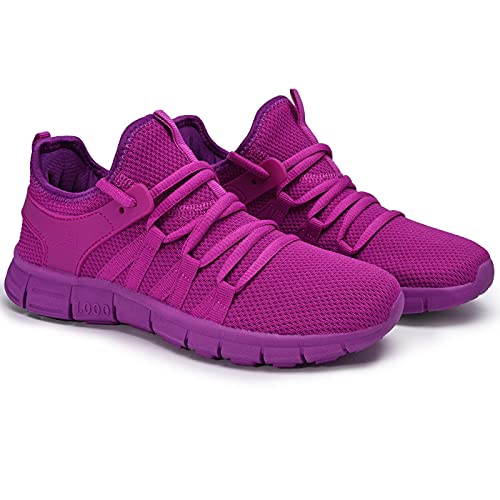 Image of INZCOU Running Shoes Lightweight Tennis Shoes Non Slip Gym Workout Shoes Breathable Mesh Walking Sneakers