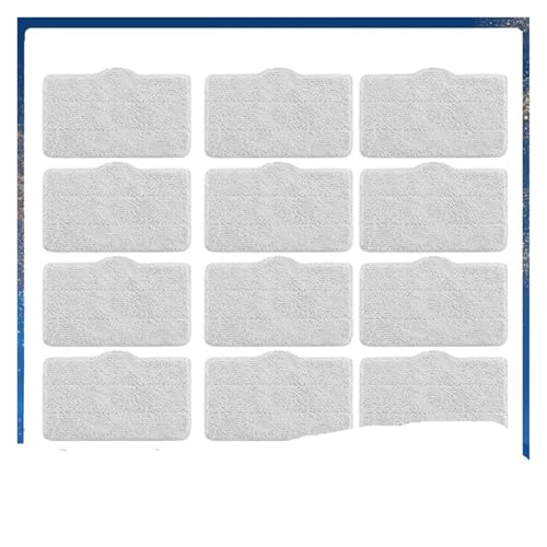 VAMOARPOL Carpet Cleaning Machine Accessories, Mop Cleaning Pads,Compatible for XiaoMi Deerma DEM, ZQ100 ZQ600 ZQ610 Handhold Steam Vacuum Cleaner Mop Cloth Rag Replacement Accessories(8pcs) - Image 2