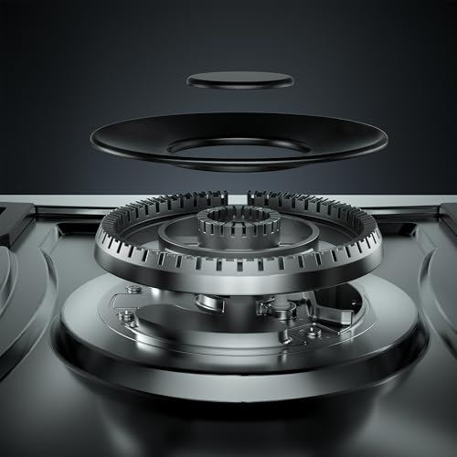 Image of Empava 30 in. Gas Stove Cooktop with 5 3rd Gen Italy Sabaf Sealed Burners in Stainless Steel, 30 Inch, Silver