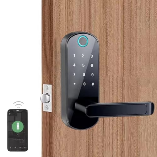 Smart door lock Tuya Wifi contre l'oubli de clés de maison - 4