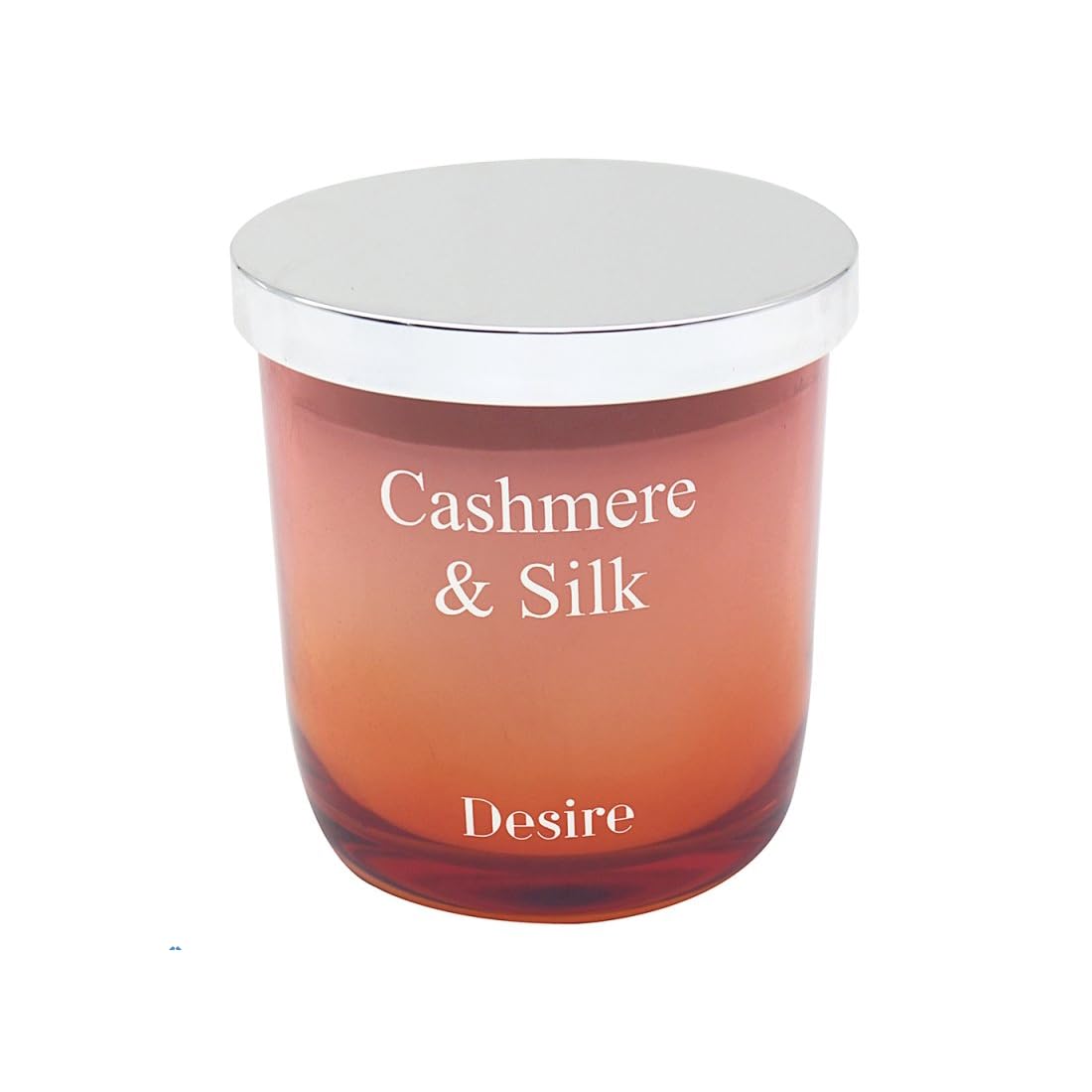Lesser & Pavey Cashmere & Silk Boutique Scented Candle in Ombre Glass Jar - 36 Hour Burn Time - Stylish Home Decor Hand Poured Candle