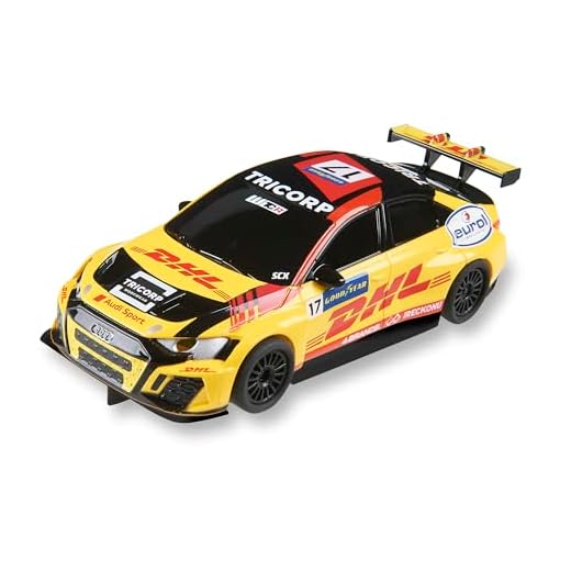 SCALEXTRIC - Coche de Carreras Compact - Coche Slot Escala 1:43 (Audi RS3 LMS TCR - Berthon)