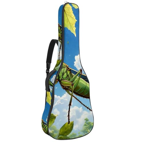 Housse guitare acoustique 40 pouces imperméable avec rembourrage éponge et poches