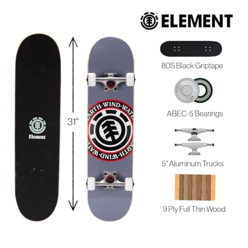 image for Element Icon Gray Skateboard 31