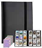 Gran capacidad: 432 fundas: Este álbum contiene un total de 256 películas. Este álbum contiene 48 páginas individuales con 9 fotos por página y se abre como un libro para facilitar su visualización. Ideal para bodas, compromisos, promociones, fotos de bebés u otras obsesiones artísticas.