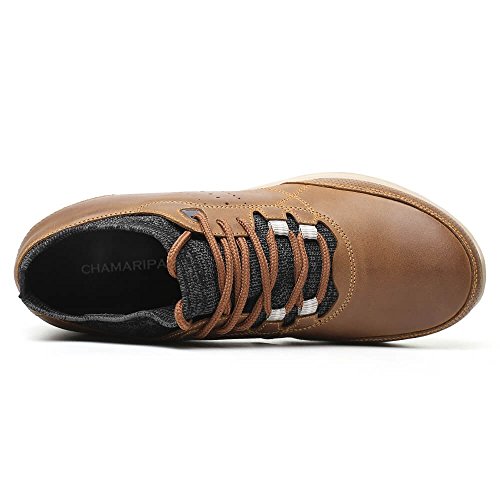Image of CHAMARIPA Men's Sneakers with Invisible Height Increasing