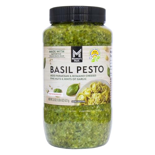 Member Marks Italian Basil Pesto - 22 oz Jar -