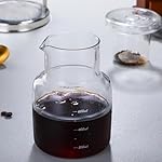 Iced Coffee Maker, Detachable Glass Cold Brew Maker, Luxury Ice Cold Brew Dripper Coffee Maker in Stainless Steel and Borosilicate Glass for Home, Office - 600ML - Image 6