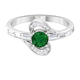 Gesamtgewicht Edelstein: 0,48 ct., Einstellungstyp: Kanal-Setting, Prong-Einstellung