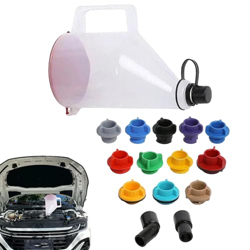 Entonnoir de remplissage d'huile portable, cadeau utile en PVC pour grand-père et oncle
