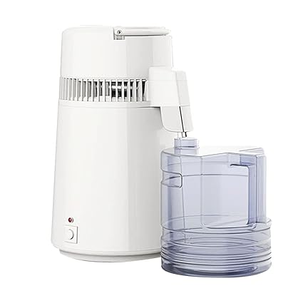 Adium 750W 220 V 4L Large Capacity Laboratory Household Distilled Water Machine Stainless Steel Pure Water Distiller Beautys Salon Hydrolat Machine Pure Water Machine