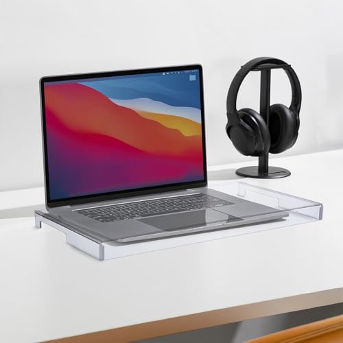 Cubierta protectora de teclado soporte protector acrílico para notebook 6