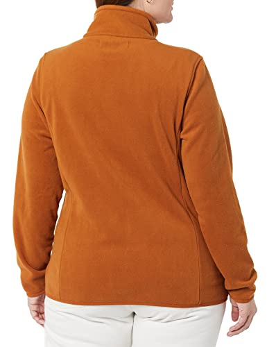 Image of Amazon Essentials Women's Classic-Fit Full-Zip Polar Soft Fleece Jacket, Outerwear Coat with Cuffs (Available in Plus Size)