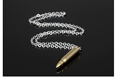 Bullet Ashes Necklace Holder Memorial Keepsake Stainless Steel Urn Pendant Necklace Cremation Jewelry4
