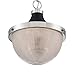 Nuvo Lighting 45923672736 One Light Pendant, Polished Nickel/Black