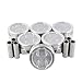 DNJ P3125 Piston Set for 1987-1996 / Chevrolet, GMC, Oldsmobile/Astro, Bravada, C1500, C2500, Caballero, Caprice, Commercial Chassis, El Camino, G10, G1500, G20, G2500, G30, G3500, Jimmy, K1500