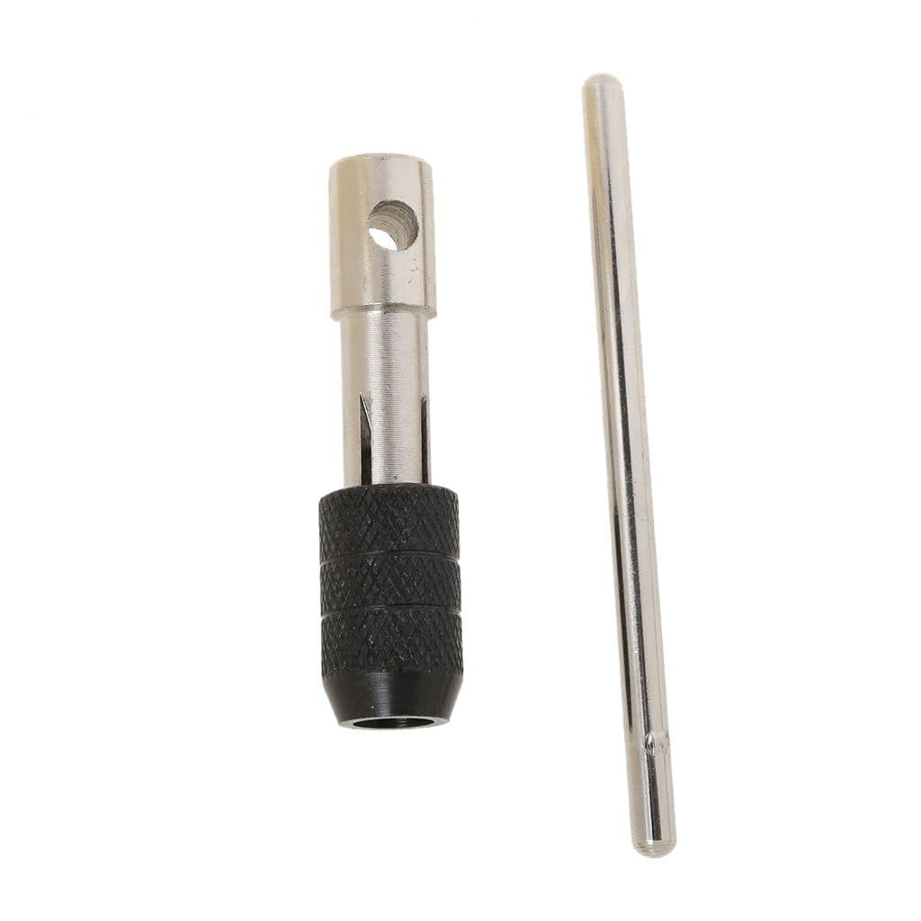 DY TOOLS ® 6pcs T-Type Machine Hand Screw Tap Wrench M3/M4/M5/M6/M8 Tap Die Set Straig 3