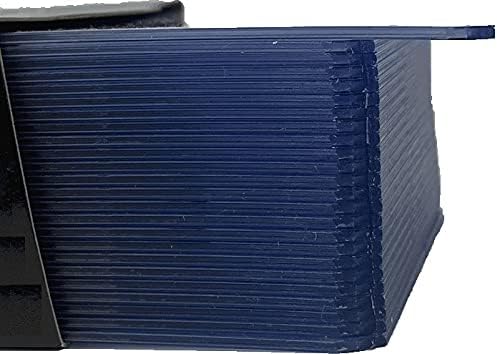 25 Pack 3 x 4 Top Loader Card Holder for Single Sports Trading Cards Toploaders for Sportcards Card Collecting