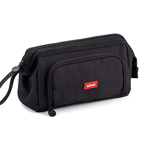 EASTHILL Federmäppchen mit grossem pencil case Fassungsvermögen Tragbare Stifttasche Tragbare kosmetisches Office High School Organizer College Studentin Mädchen Jugendliche Mädchen Erwachsene-Schwarz 2 EASTHILL Federmäppchen mit grossem pencil case Fassungsvermögen Tragbare Stifttasche Tragbare kosmetisches Office High School Organizer College Studentin Mädchen Jugendliche Mädchen Erwachsene-Schwarz