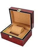 photo frame magazine online Einfaches Erscheinungsbild WXking Schmuckkasten Männer und Frauen Tragbare Reisen mit Schloss Holzuhr Schmuck Anzeigen Magazin-Foto Farbe Dekorationen Anzeigen Organizer (Color : Photo Color)