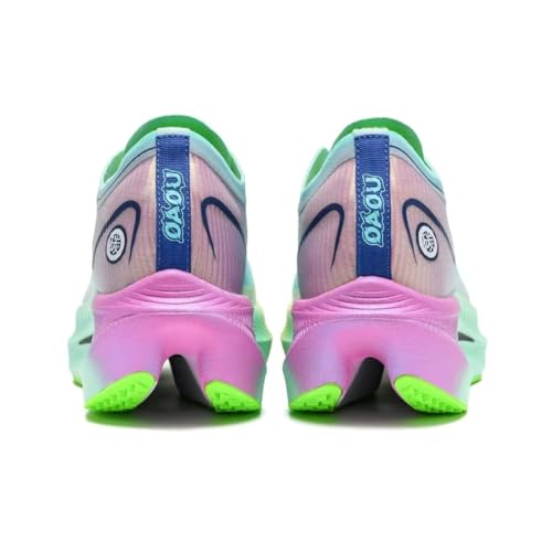 Image of Carbon Plate Marathon Running Racing Shoes Men Stable Support Shock-Relief Ultra-Light TPU Outsole Rebound Sneakers