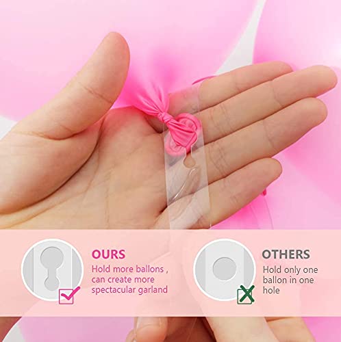 Image of Party Propz Balloon Decoration Kit - Set of 6 Pcs Balloon Arch Kit | 2 Pcs (200 Dots) Glue Dots For balloons | 2 pcs Balloon Arch Tape | 2 pcs Balloon Tying Tool | Balloon arch Strip and Glue Dots