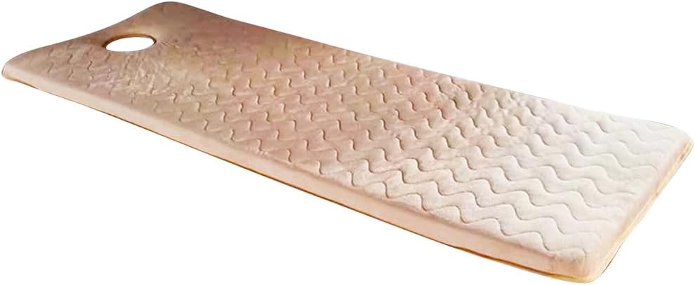 Pink,80 * 190cm(R),LDLCYCN Thicken 6Cm Lash Bed Topper Memory Foam Mattress Topper for Massage Table Spa Bed Mattress Pad Massage Accessories Protective Pad Square/Round/Trapezoidal Head