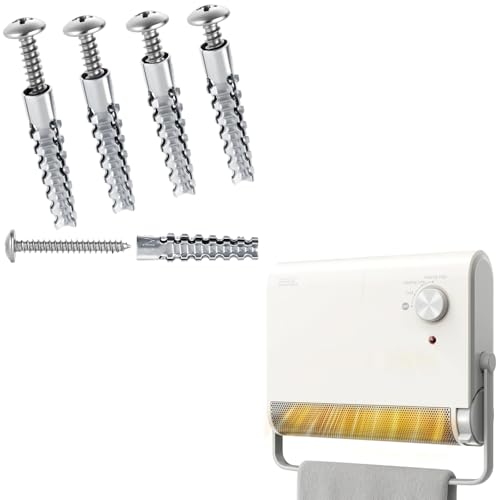 EasyAcc Bathroom Heater + Wall Anchors with Screws