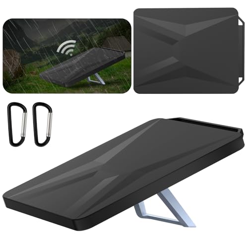 for Starlink Mini Protective Case Cover, Accessories for Starlink Silicone Protective Case for Starlink Mini Satellite Dish Black