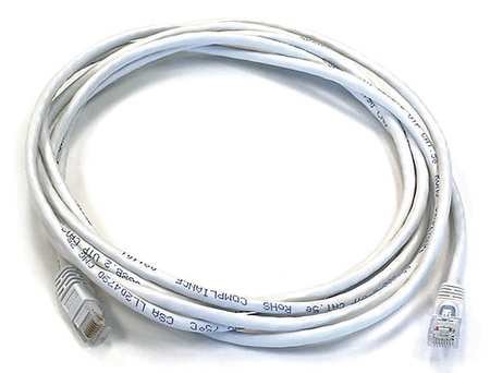 Cable Ethernet Cat 5e blanco 3.05 m miniatura 1