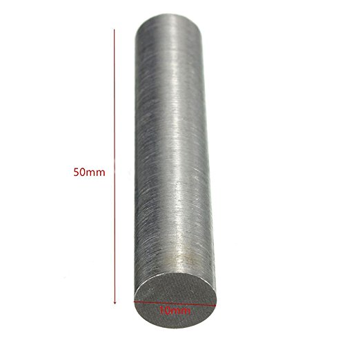 Wolframstab 50 mm hochreiner 99,95% Wolfram-Metallstab runder Wolframstab for Instrumente und Formen Elektrowerkzeuge Zubehör 1pc