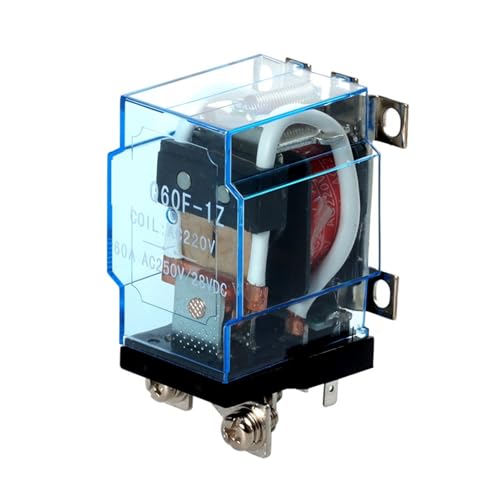 Relais intermédiaire électromagnétique JQX-60F-1Z 60A AC380V avec contact renforcé en argent