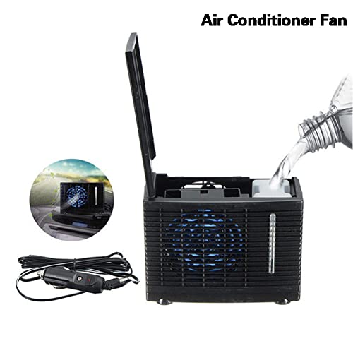 Dispositivo di raffreddamento portatile, Ventilatore climatizzatore mini 12V regolabile per uso in casa e auto