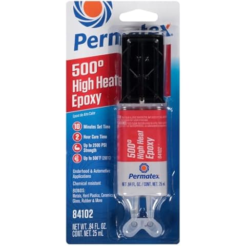 Permatex 84102 High Heat Epoxy - 500 Degree Cover